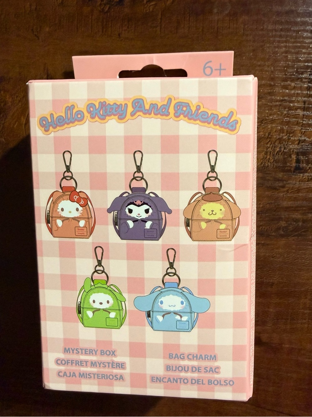 Loungefly Sanrio Hello Kitty And Friends Mystery Box Bag Charm *NIB